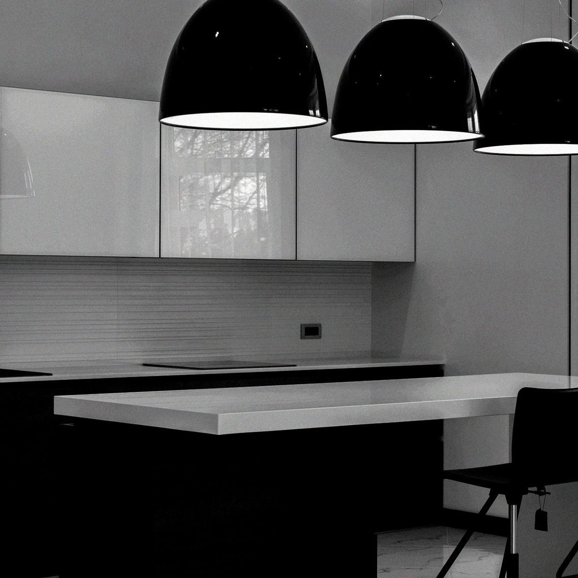 Kitchen-B&W